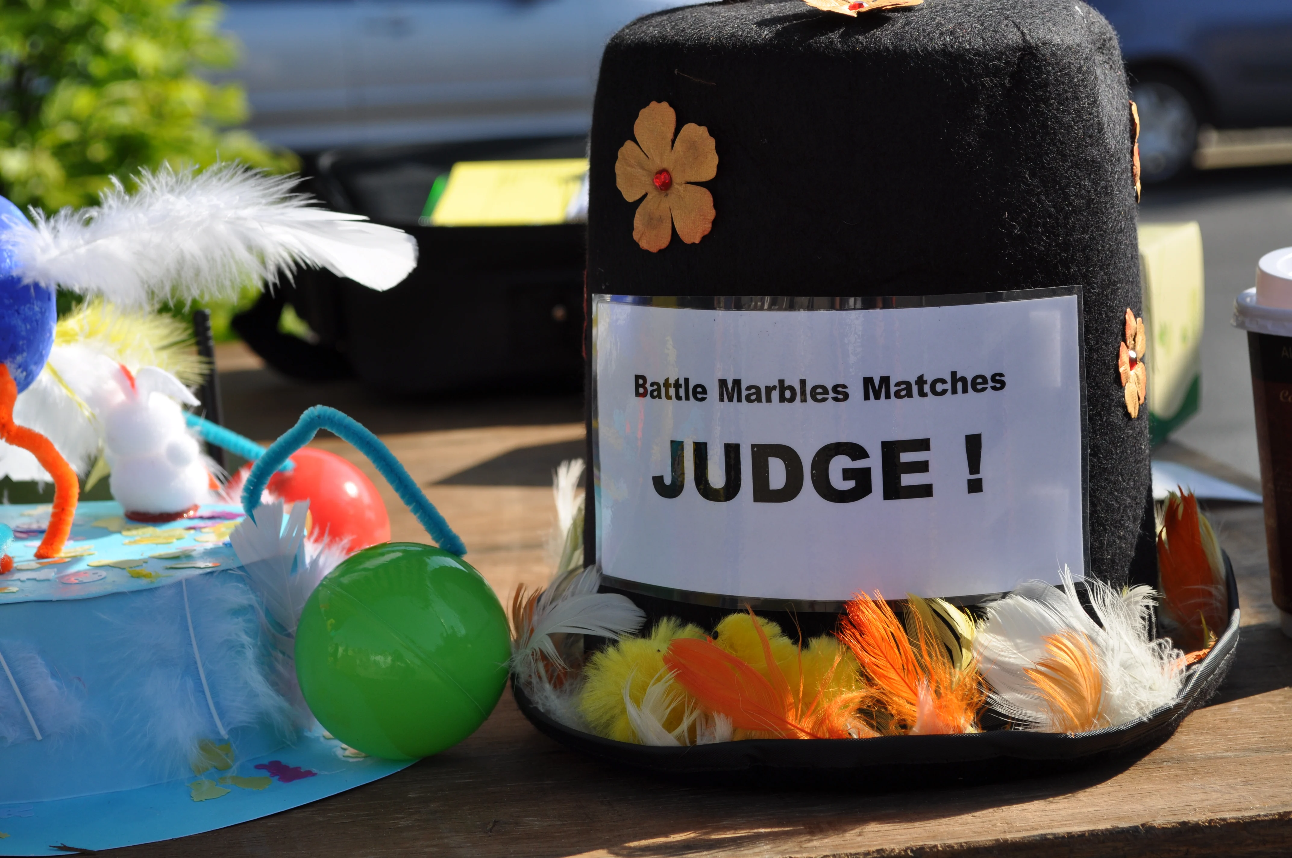 Judge's Hat at Battle Marbles