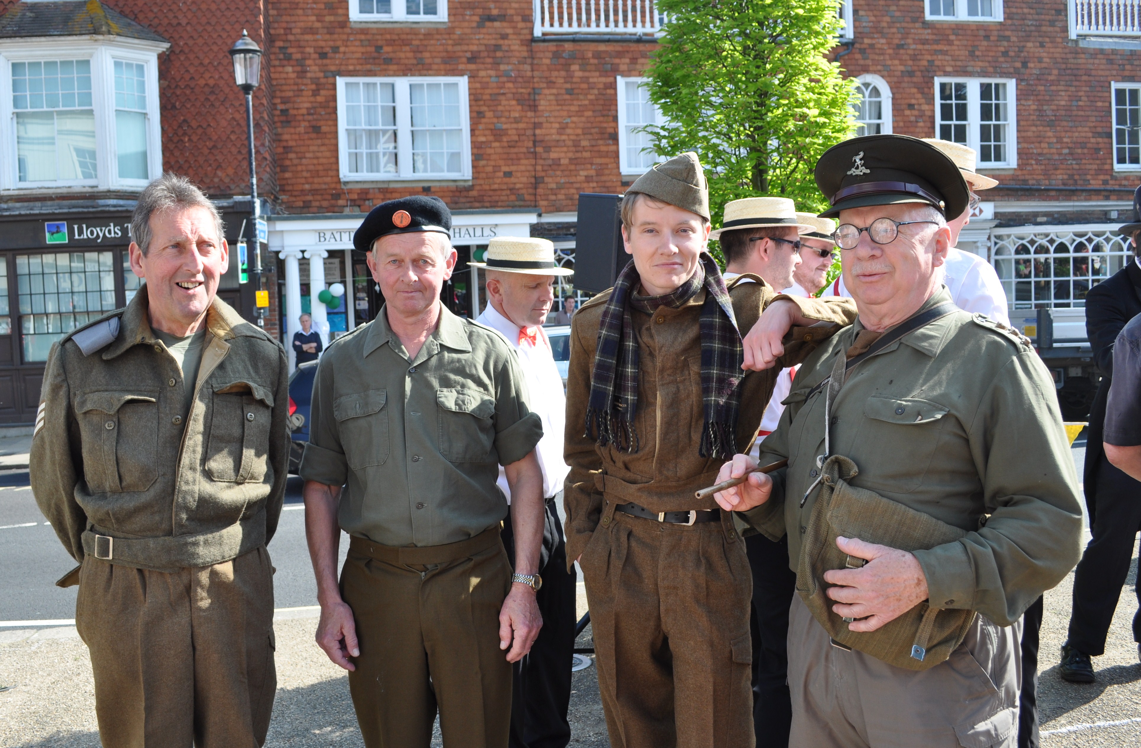 Dad's Army at Battle Marbles