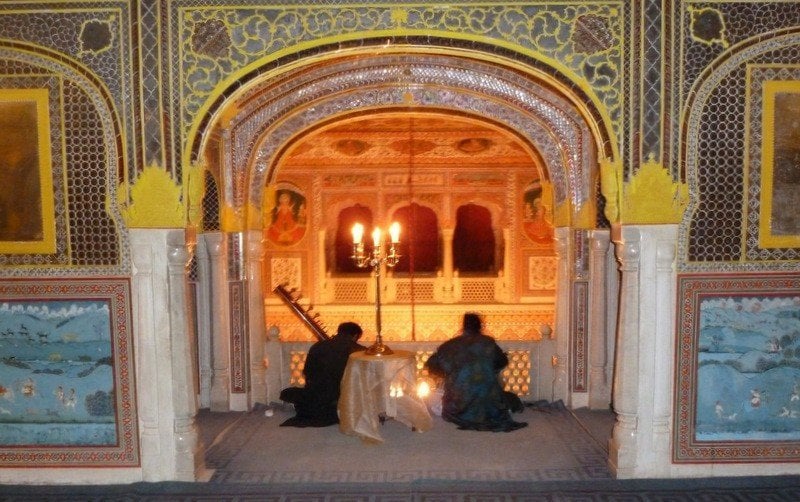 Authentic Music at Samode Palace At Samode Palace, Jaipur