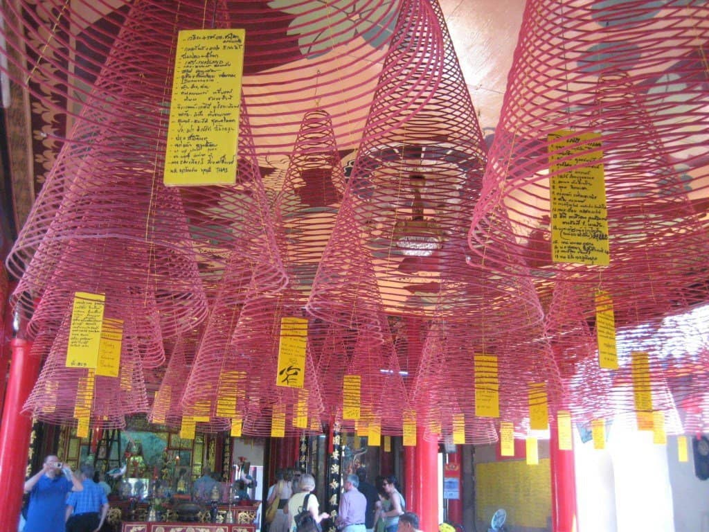 Incense Burners at a Hoi An Temple