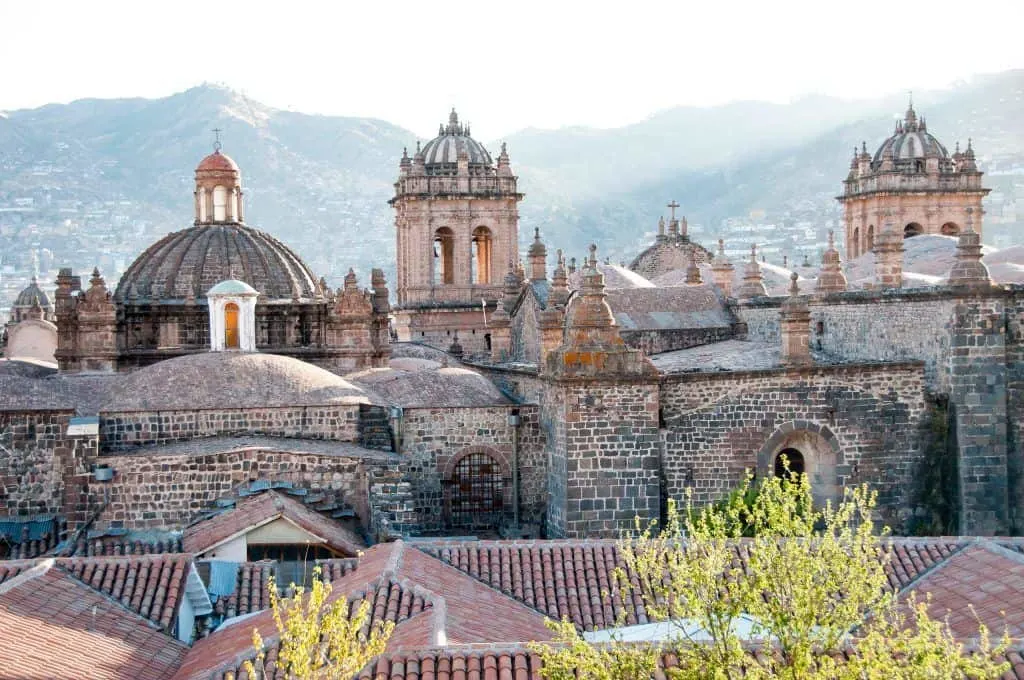The Cathedral roof, Cusco