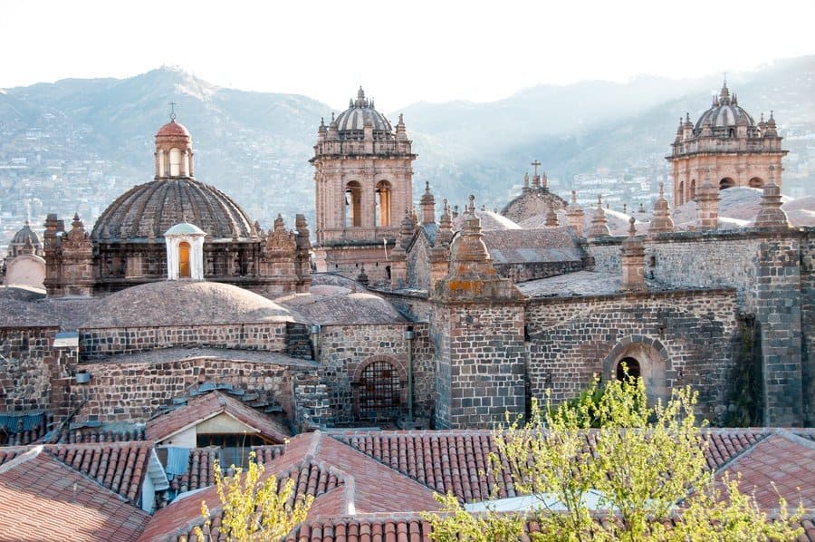 Cusco - Peru The Cathedral roof, Cusco