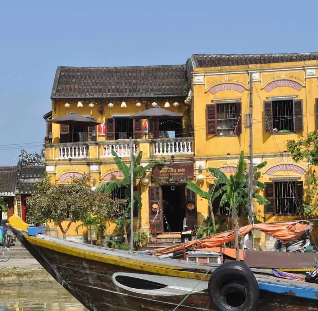 Boats on Hoi An River