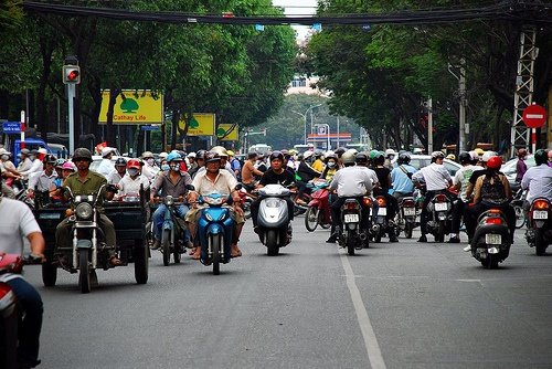 Saigon Traffic | The Travelbunny