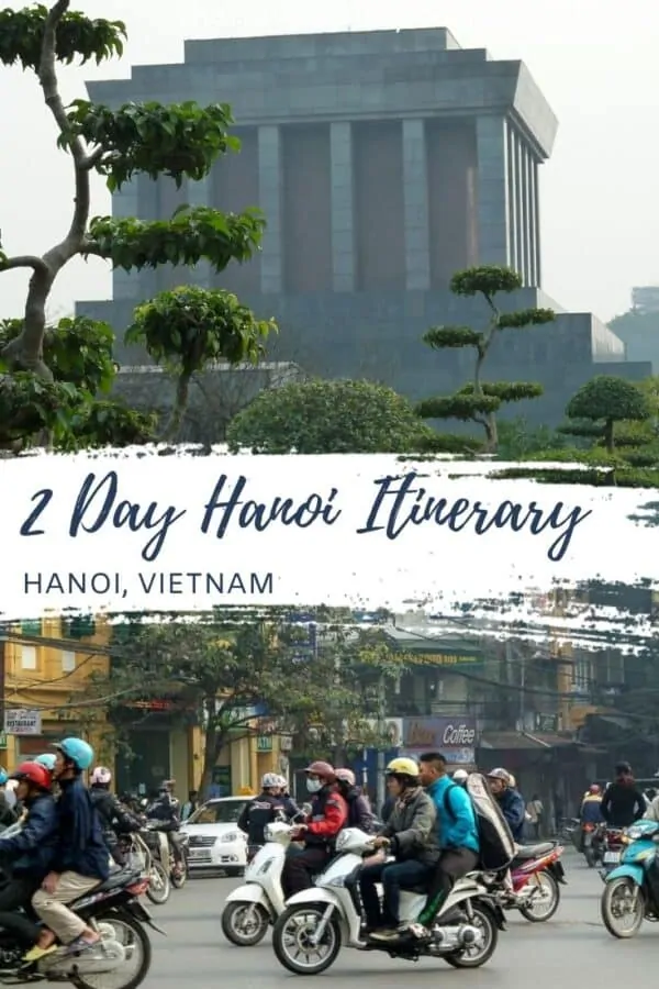 2-day Hanoi Itinerary