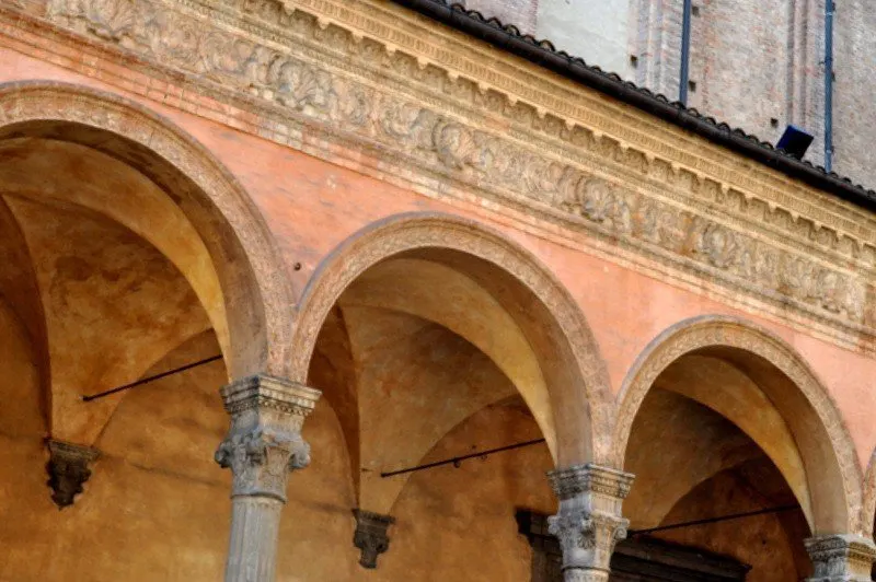 Portico Details, Bologna, Italy