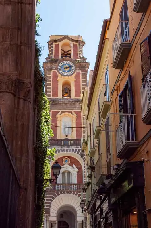 Sorrento Cathedral bell tower