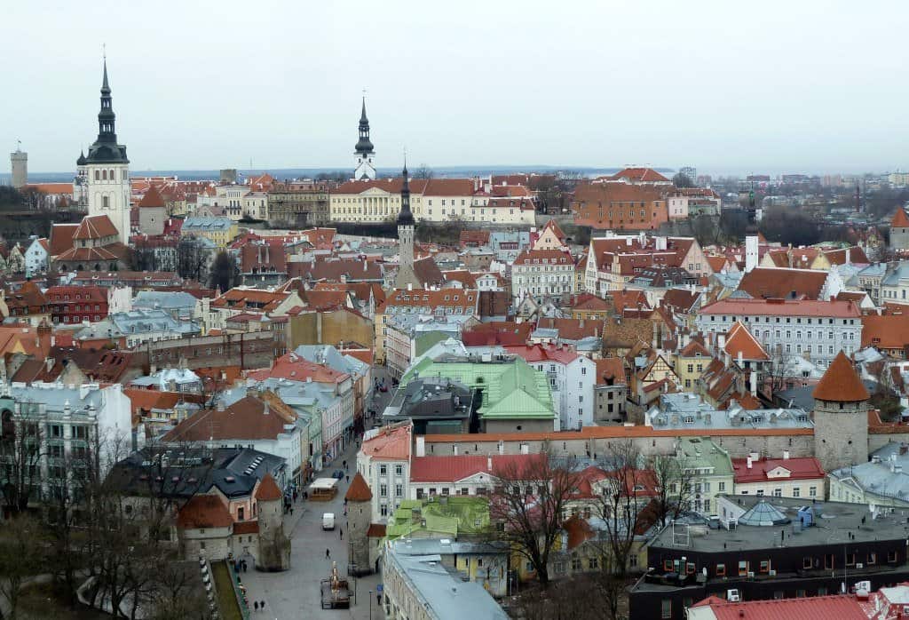 View over Tallinn View over Tallinn