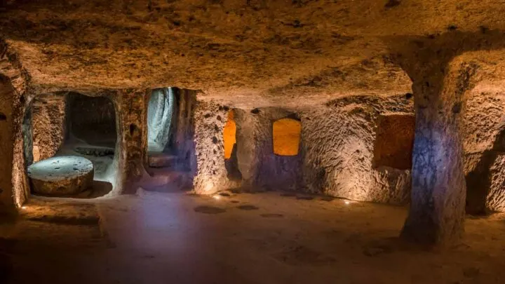 Chamber in Derinkuyu underground city