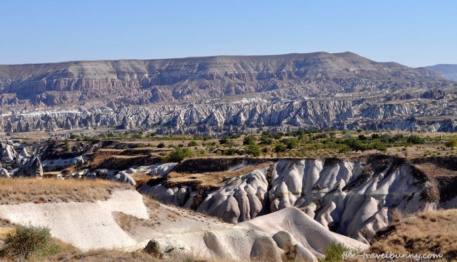 View from top of King's Valley Goreme