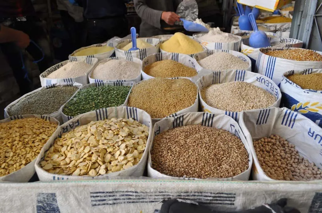 Seeds and nuts in Taroudant
