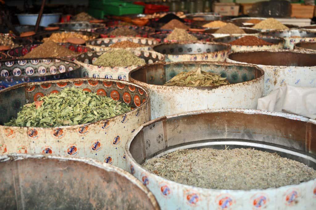 Spices in Taroudant Souk