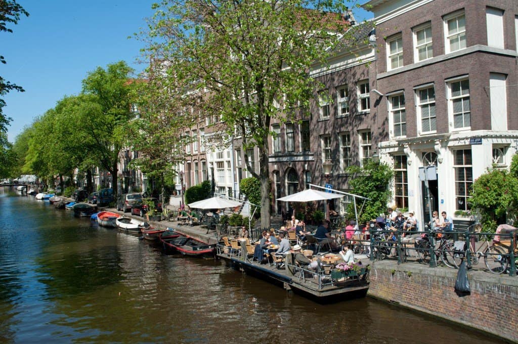 Egelantiersgracht in the Jordaan