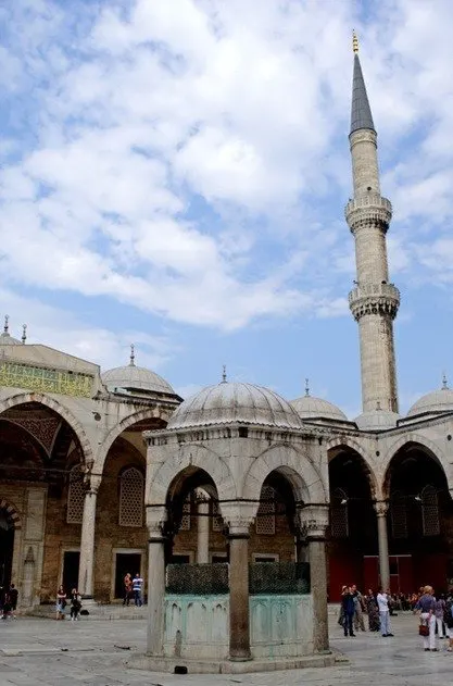 Blue Mosque Courtyard, Istanbul