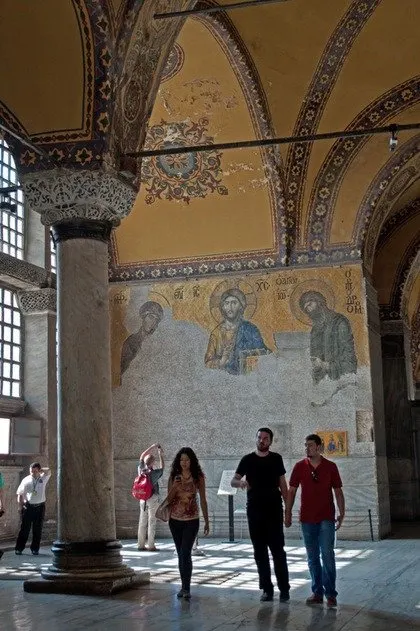 Deesis Mosaic, Hagia Sofia