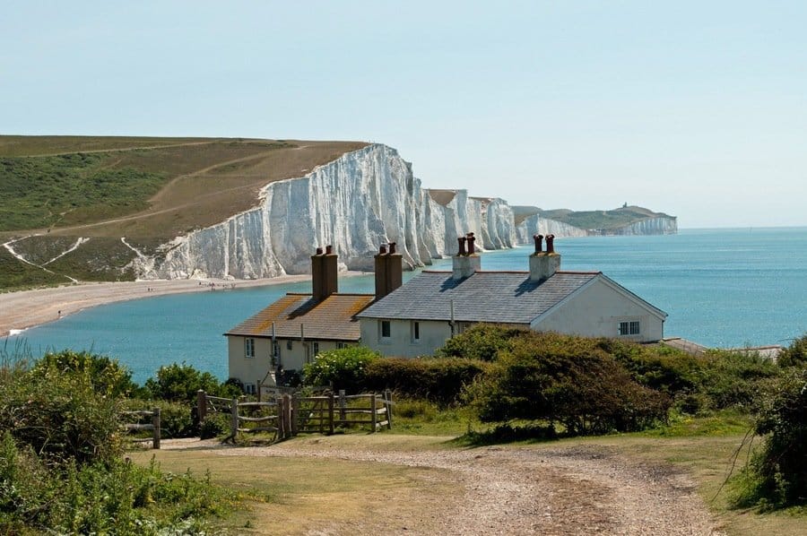 The Coastguard Cottages at Seven Sisters, East Sussex