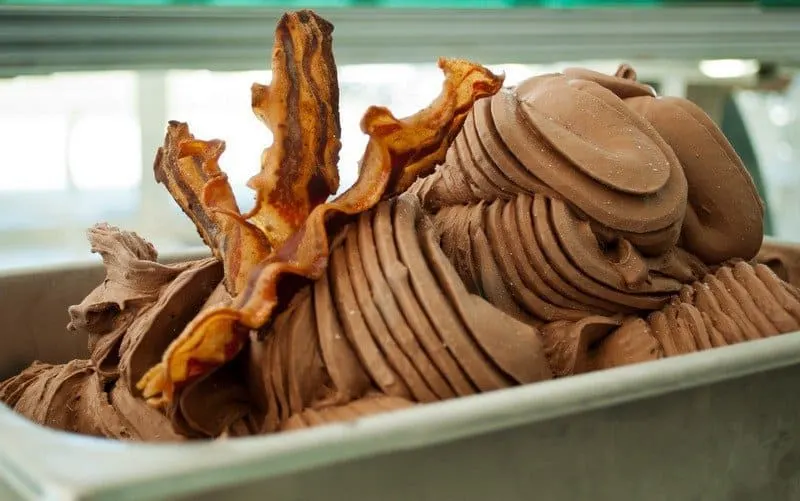 Chocolate Bacon Gelato