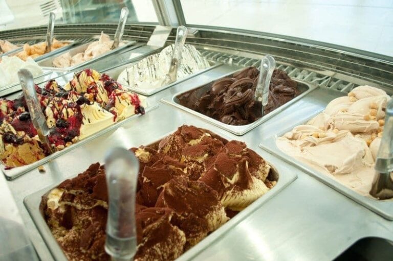 Gelato Lab display