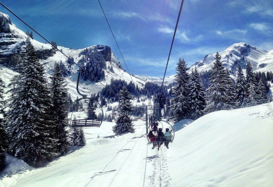 Ski Lift Portes du Soleil