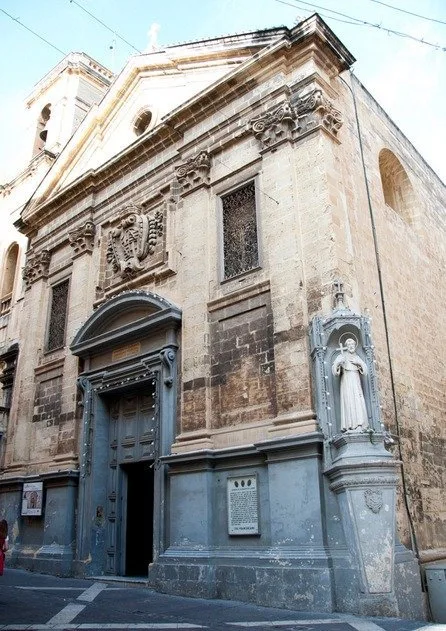 The Church of St Francis of Assisi, Valletta