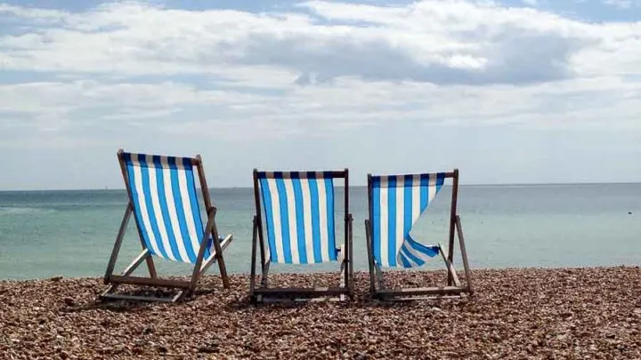 Brighton Beach Deckchairs