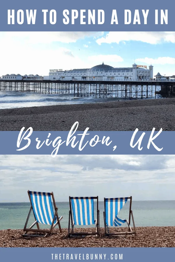 Brighton pier and deck chairs