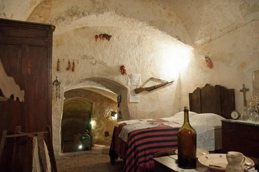 Casa Grotta di Vico Solitario. Matera