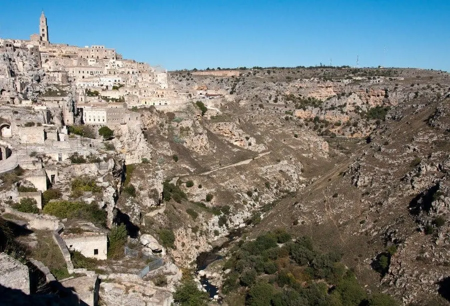 La Gravina", Matera