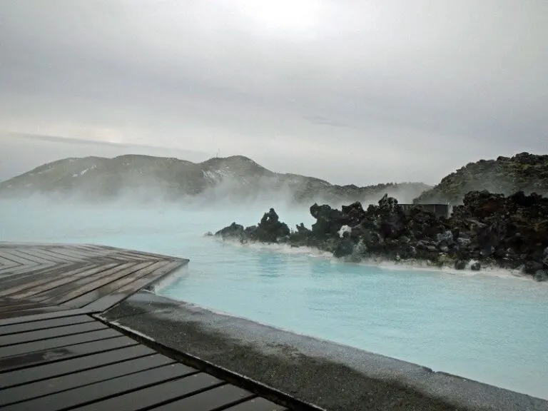 Lava Rocks at The Blue Lagoon, Iceland