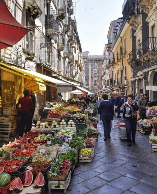 Catania's Food Market