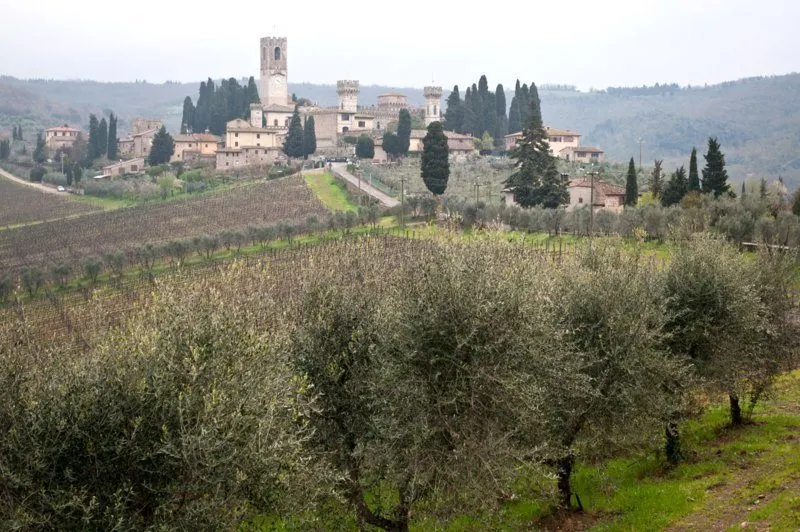 The hamlet of Badia a Passignano