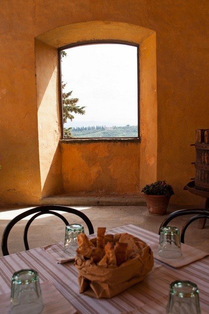 View from a Tuscan Table