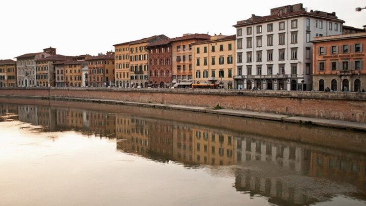 The River Arno, Pisa