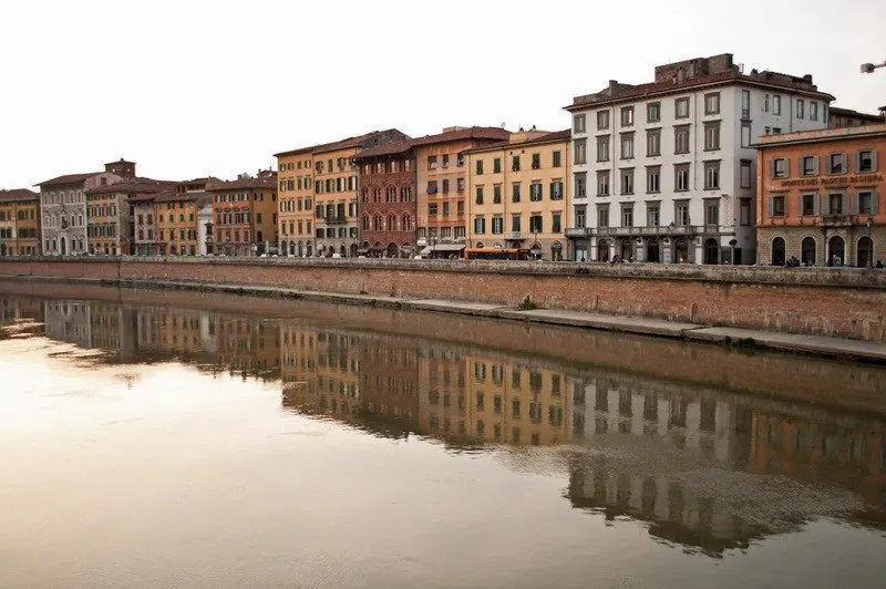 The River Arno, Pisa