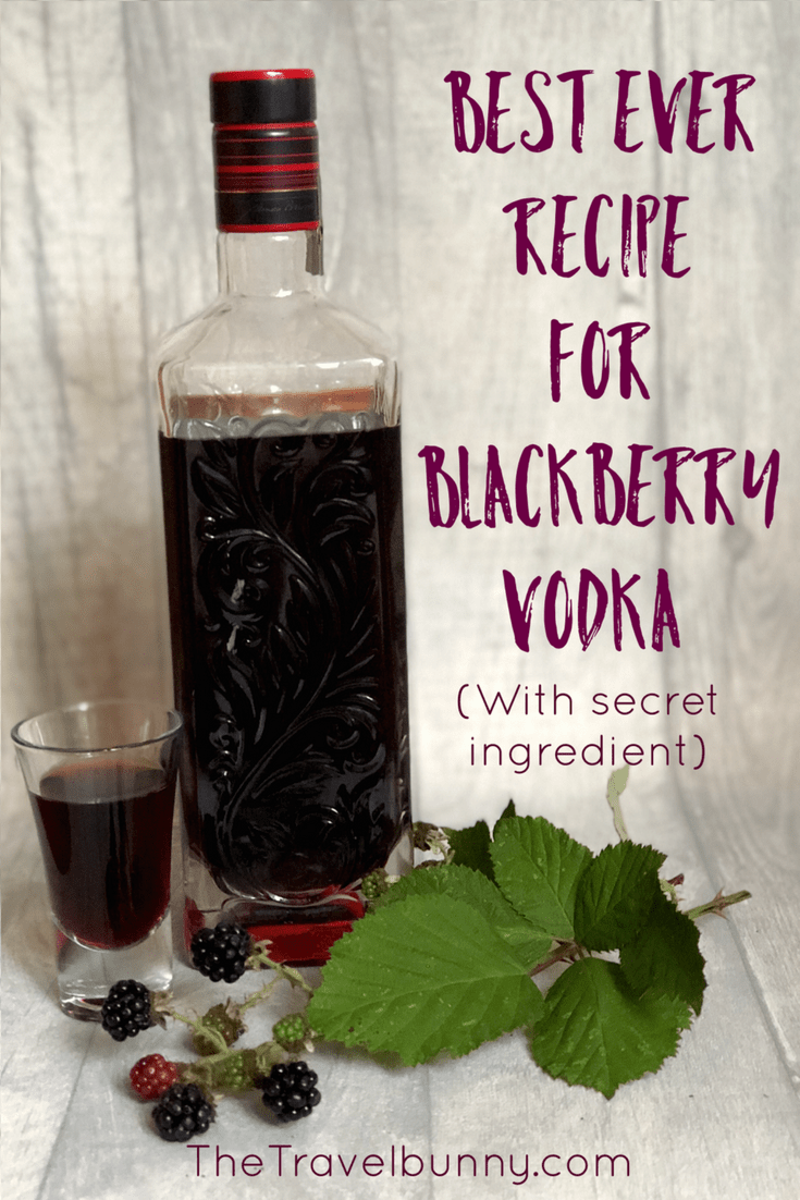 Simple recipe for Blackberry Vodka