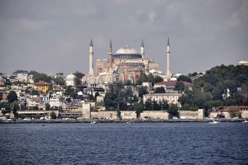 Hagia Sofia from The Bosphorus