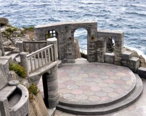 Stage at Minack Theatre, Cornwall