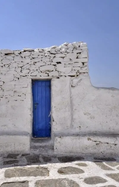 Mykonos Blue Door