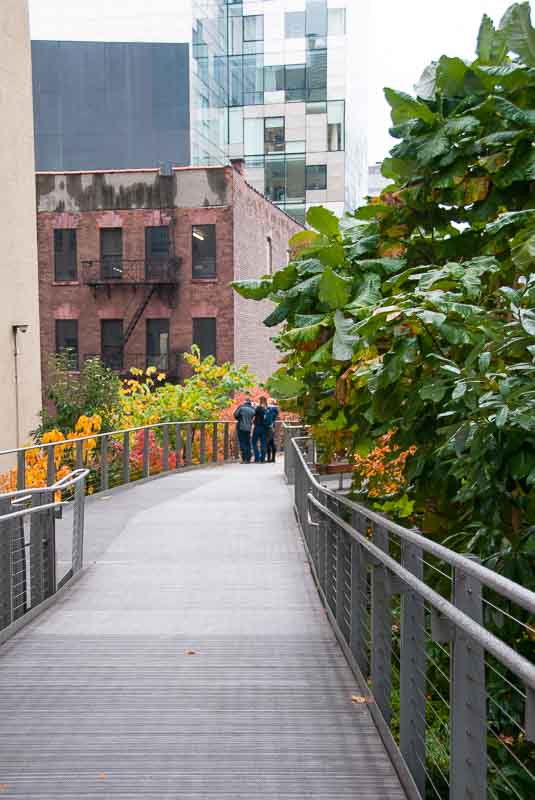 The High Line in autumn NYC
