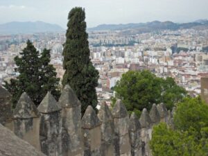 View from Castillo de Gibralfaro