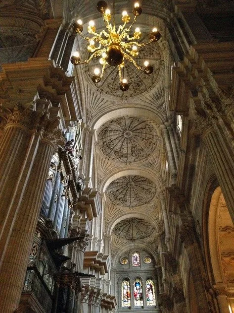 Vaulted Ceiling in Malaga Cathedral