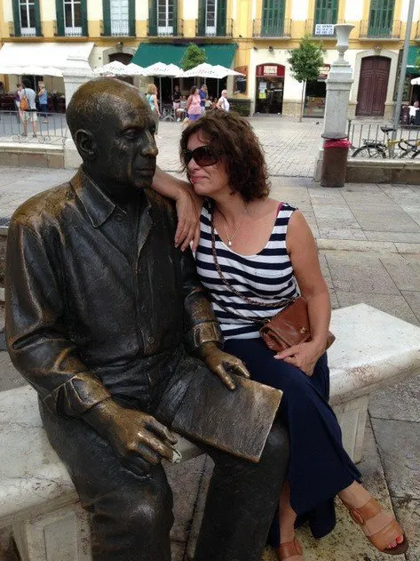 Picasso Statue, Malaga