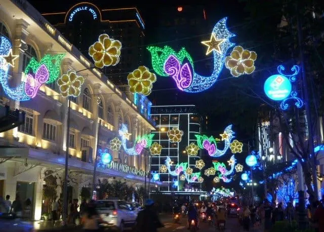 Saigon Christmas Lights