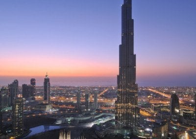 Sky High in Dubai at the Burj Khalifa