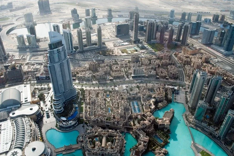 Dubai from Burj Khalifa