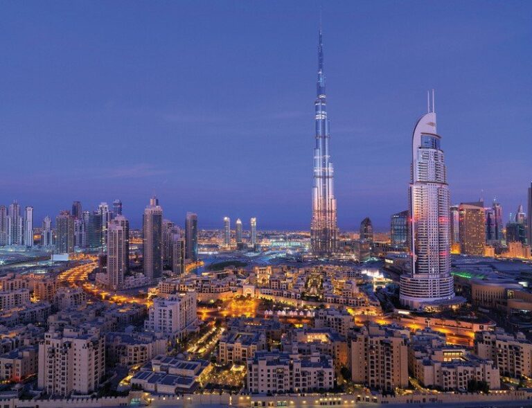 Downtown Dubai Dusk