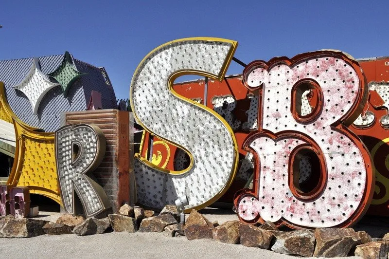 Neon signs at the Neon Museum Las Vegas
