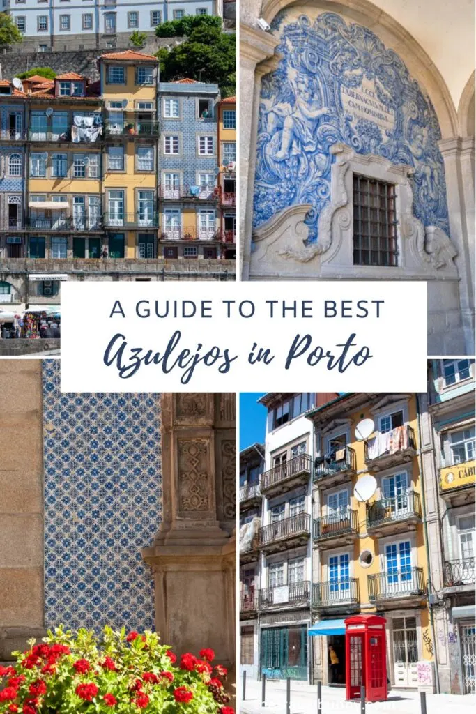 Azulejos in Porto, Portugal