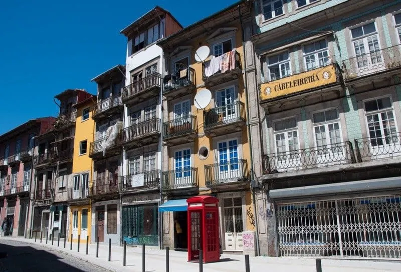 Porto telephone box