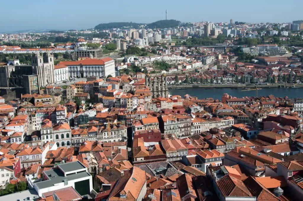 View of Porto from Clergios Tower